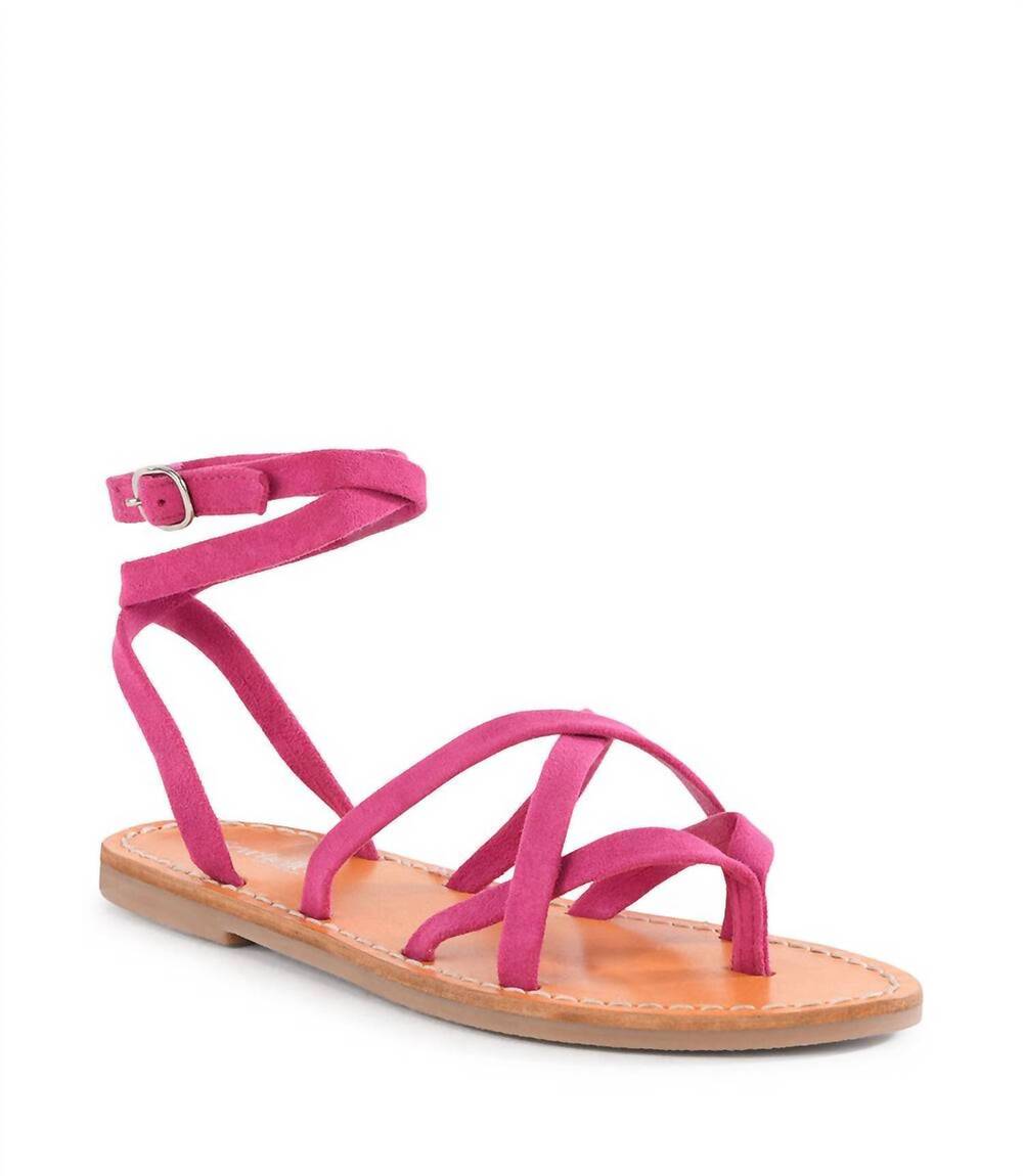 NEW SEYCHELLES women's happy go lucky wrap sandals in pink